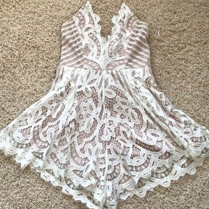 Lace romper